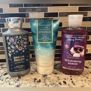 Bath & Body Works Body Wash Trio